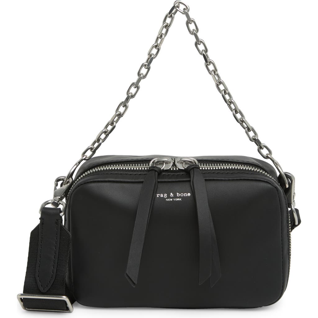 Rag & Bone Black Cami Chain Camera Bag In Black
