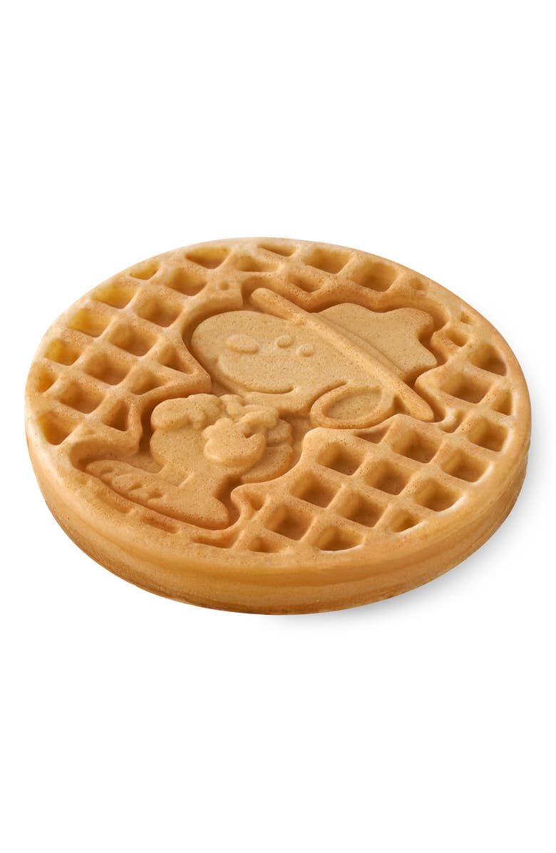 Dash Peanuts Snoopy MultiMaker Mini Waffle Maker, Alternate, color, White