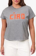 Clare V. Ciao Cotton Graphic T-Shirt