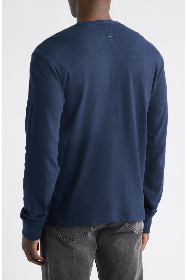 Classic Slim Fit Henley, Alternate, color, SALUTE