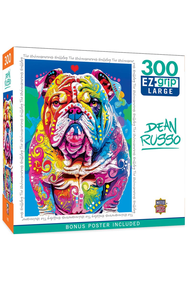 Unhumorous Bulldog 300 Piece Puzzle, Main, color, Multicolor