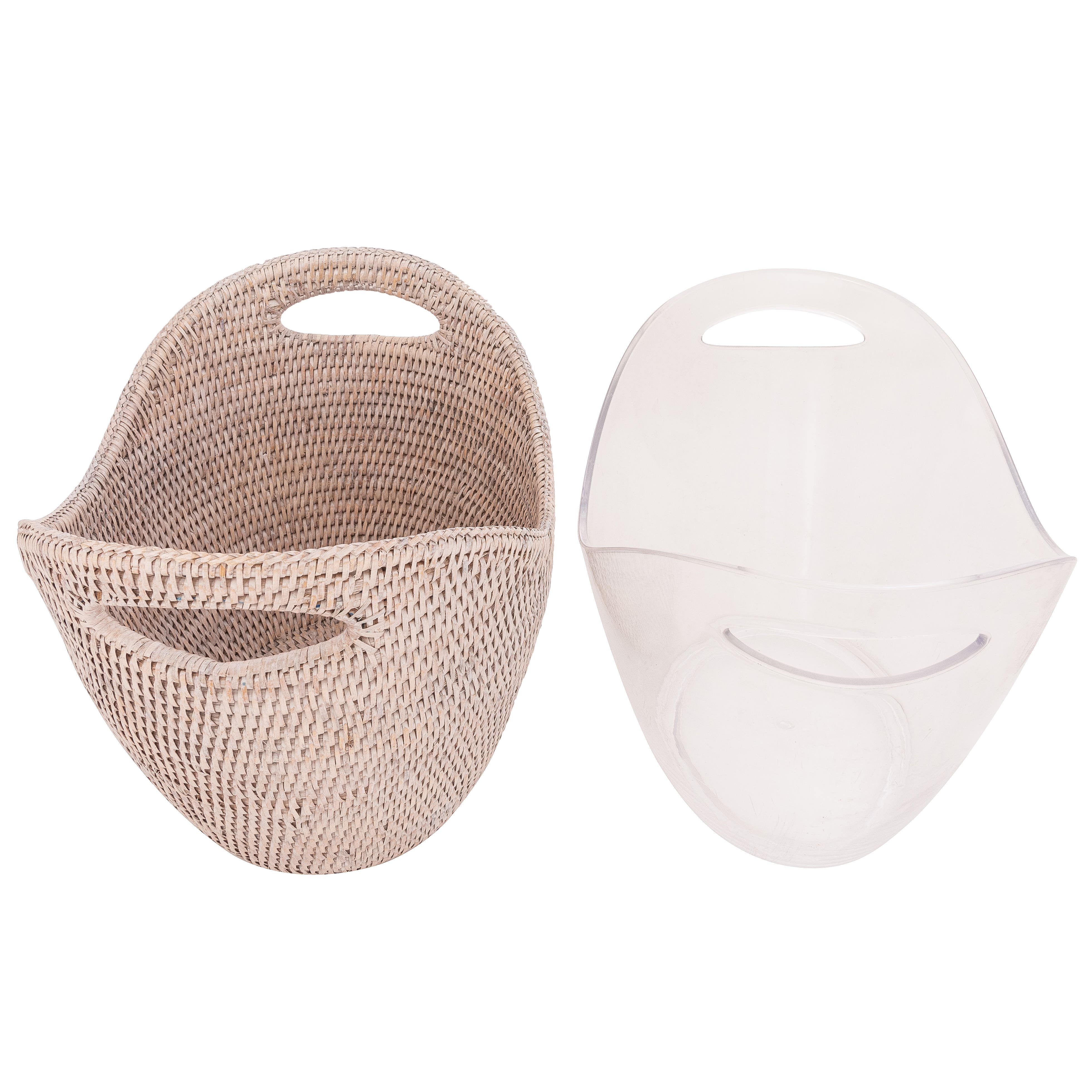 Artifacts Trading Company Rattan Champagne Bucket - Thumbnail 3