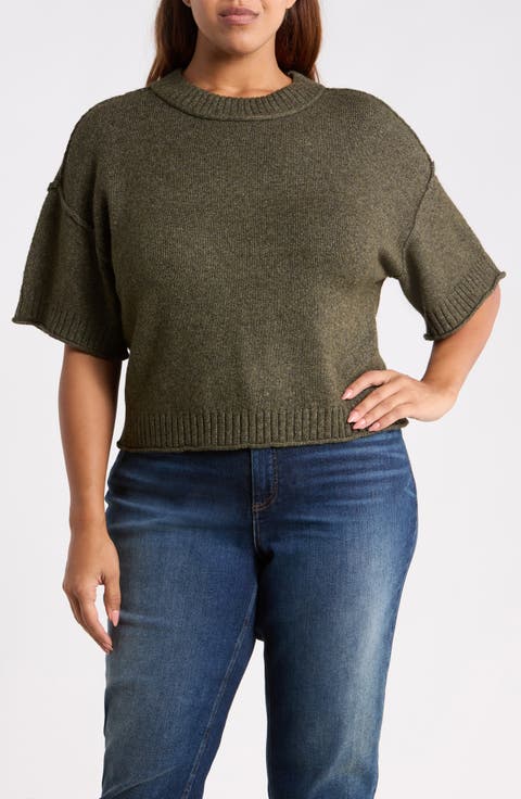 Broome Short Sleeve Crewneck Sweater