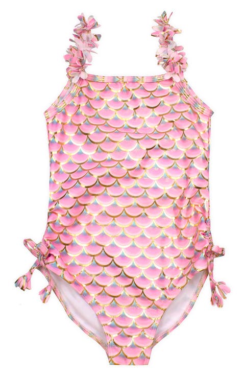 Mermaid Scale One-Piece Swimsuit