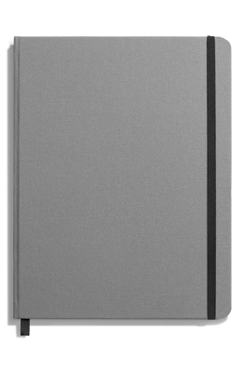 Large Hardcover Plain Journal, Main, color, STONE
