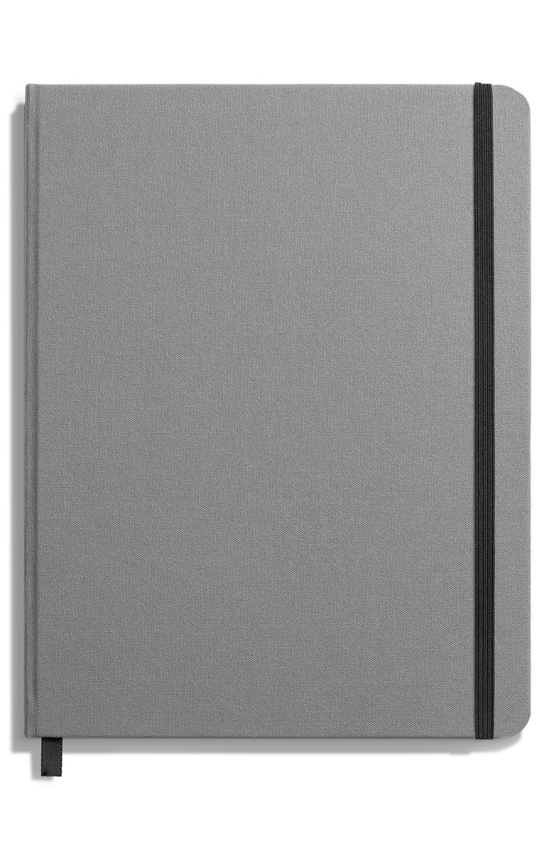 Shinola Large Hardcover Plain Journal, Main, color, Stone