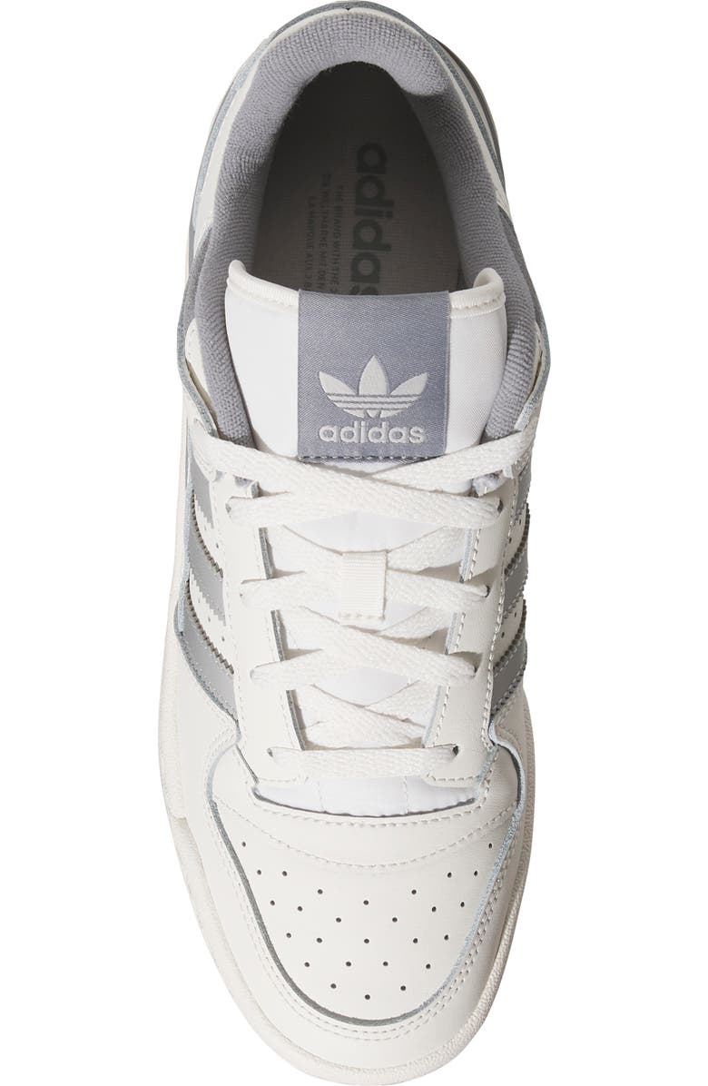 adidas Forum Low Basketball Sneaker, Alternate, color, Cloud White/ Grey/ Grey