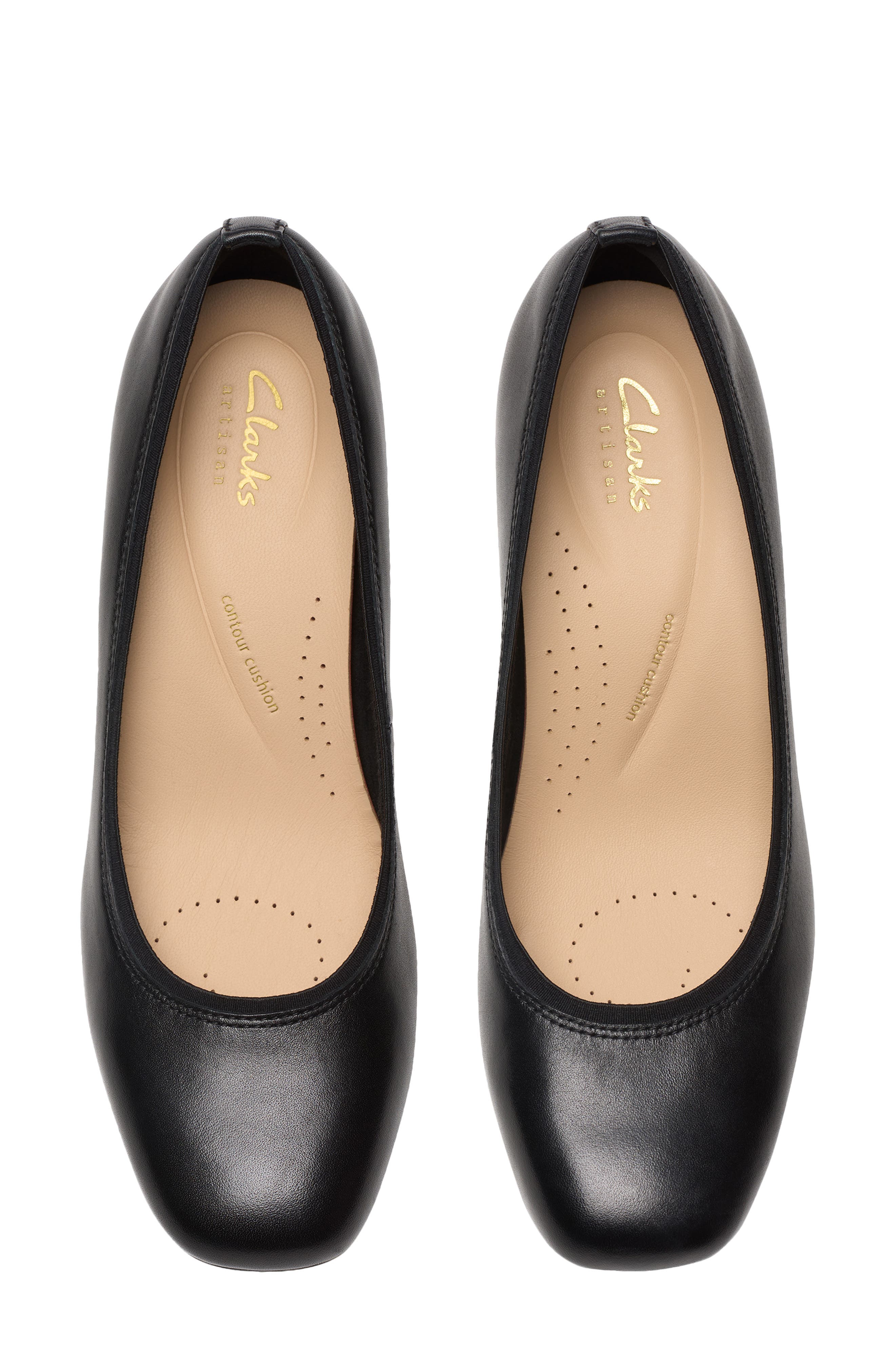 Clarks<sup>®</sup> Anelise Nora Pump, Alternate, color, Black Leather