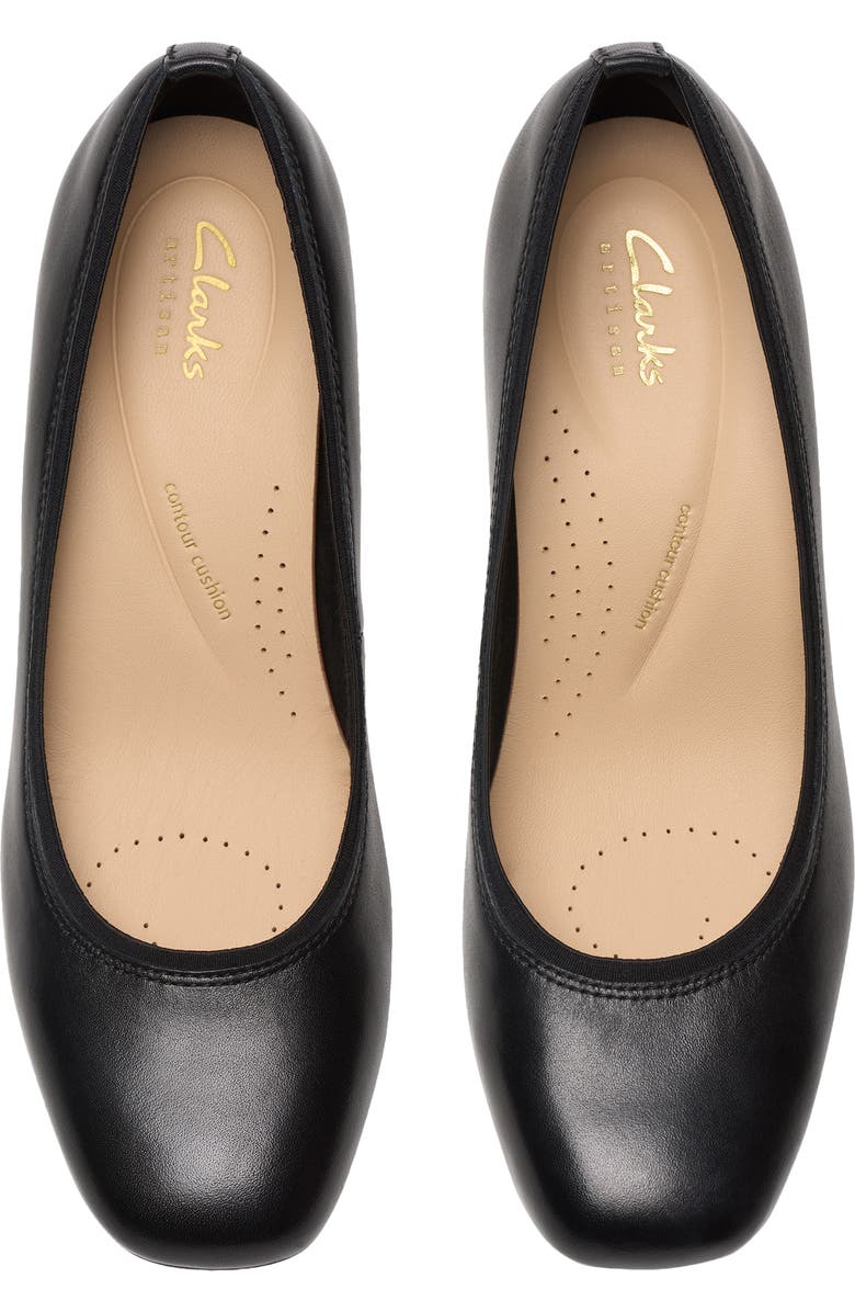 Clarks<sup>®</sup> Anelise Nora Pump, Alternate, color, Black Leather