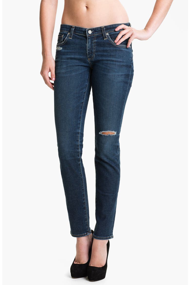Jeans 'The Stilt' Cigarette Leg Jeans, Main, color, 6 YEAR RINSE