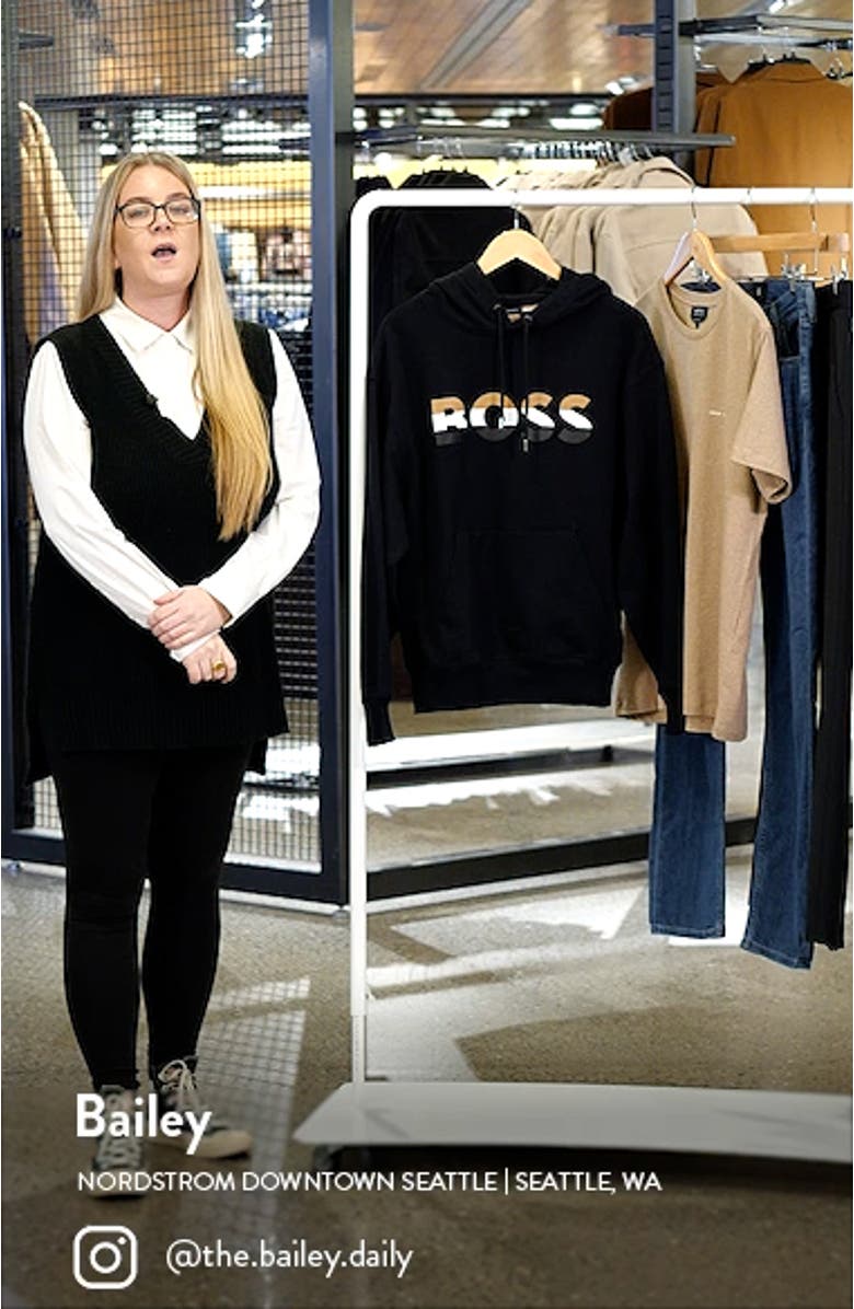 Gender Inclusive Econy 2 Cotton Logo Graphic Hoodie, sales video thumbnail