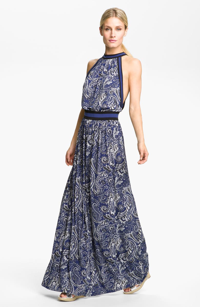 MICHAEL Michael Kors Strap Back Maxi Dress, Main, color, 