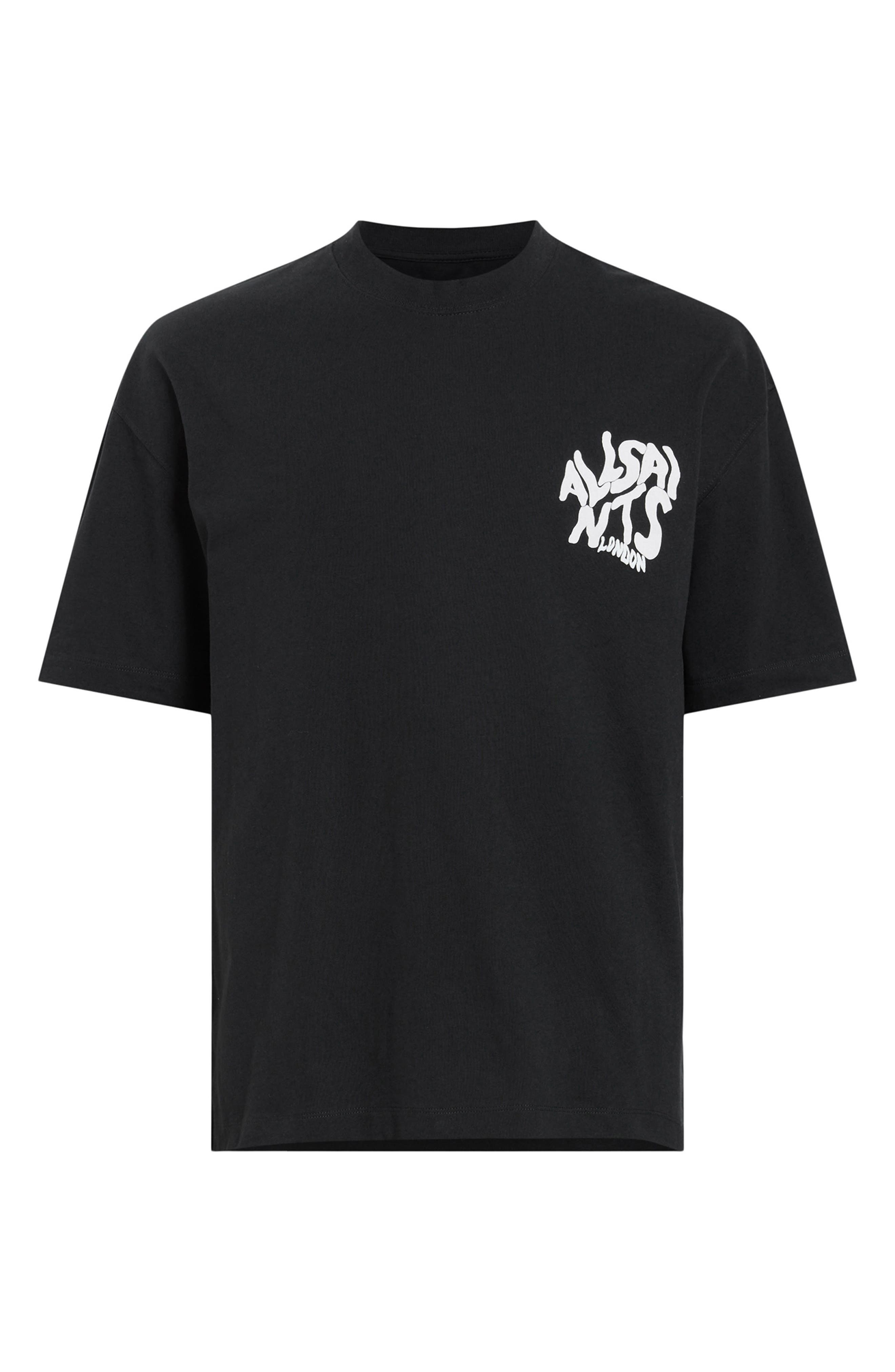 Мужские AllSaints Orlando Logo Oversize Graphic T-Shirt — фото 3