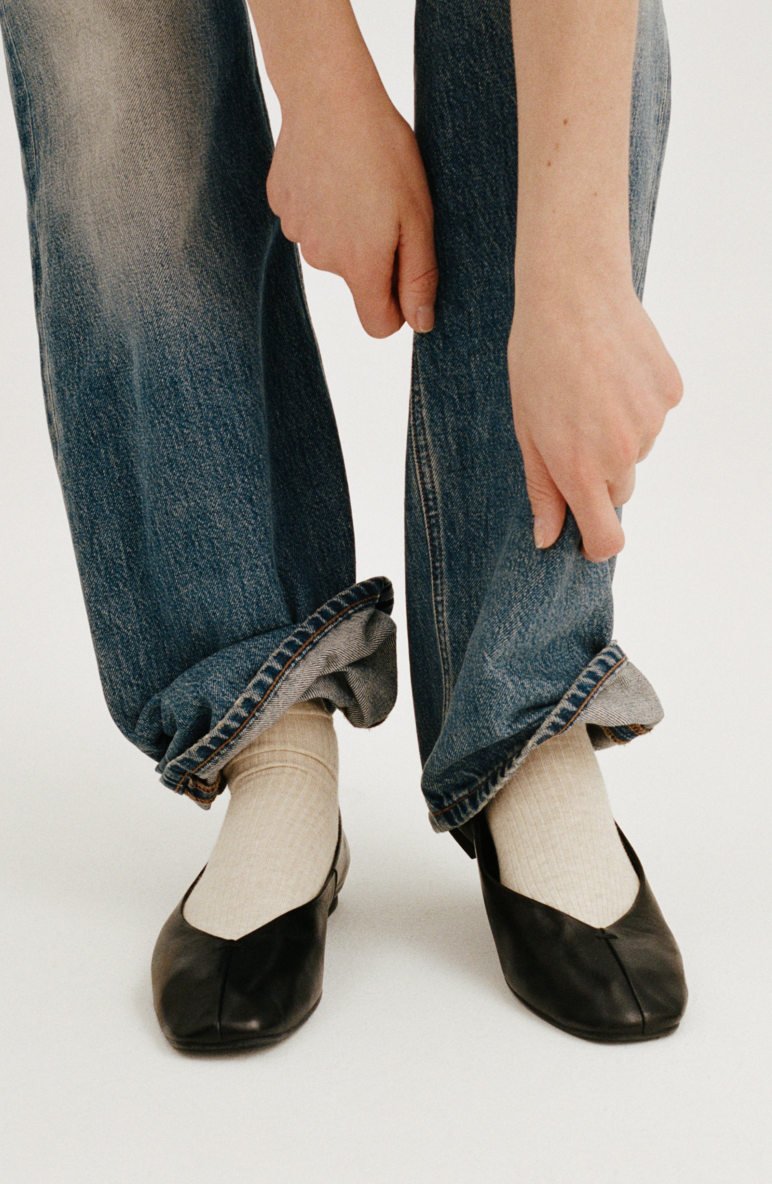 The Greta Glove Flat, Alternate, color, TRUE BLACK