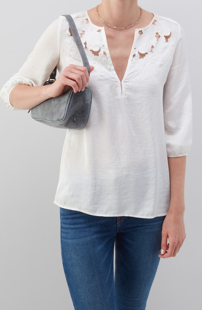 HOBO Autry Small Leather Shoulder Bag, Alternate, color,