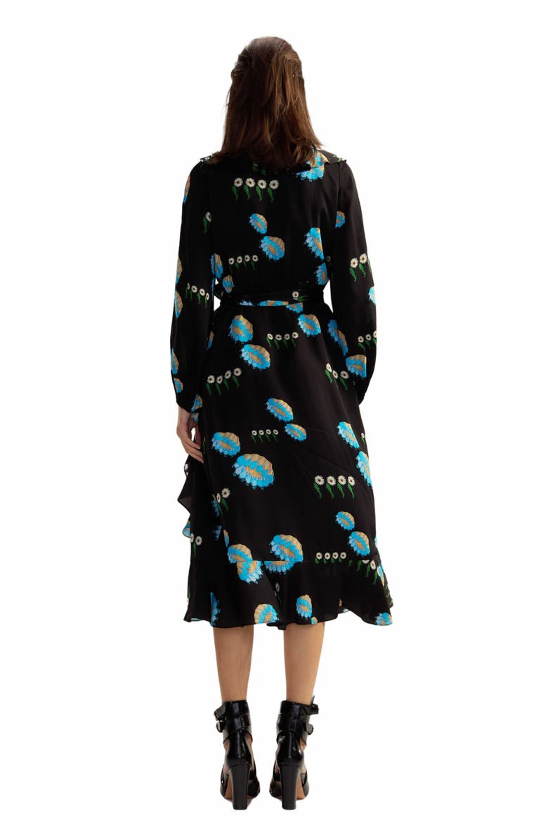 Cynthia Rowley Eve Wrap Dress, Alternate, color, 