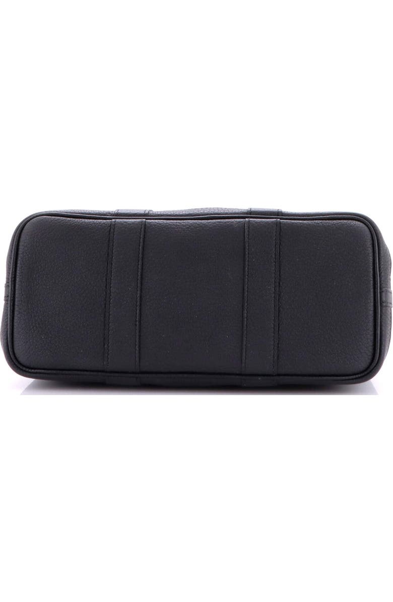 Pre-Owned Hermes Garden Party Tote Leather 30, Alternate, color, Noir