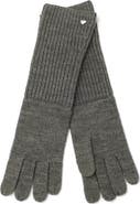 Kate Spade New York spade knit long gloves