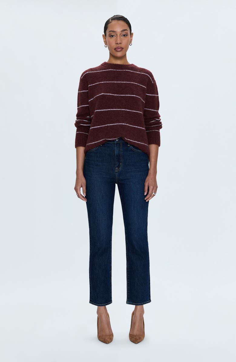 Pistola Bri High Waist Ankle Straight Leg Jeans, Alternate, color, 