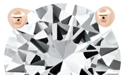 Crislu Brilliant Cubic Zirconia Stud Earrings In Gold