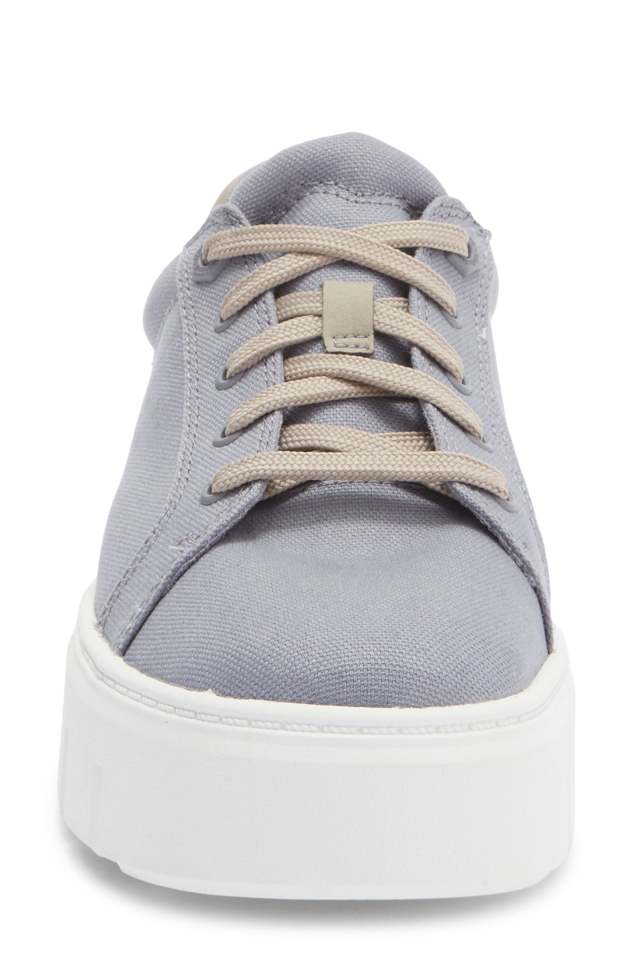 Timberland Laurel Court Low Top Sneaker, Alternate, color, Medium Purple Canvas