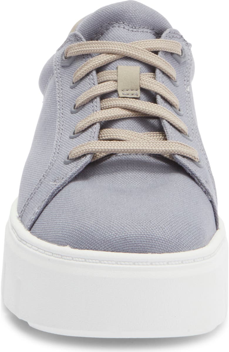 Timberland Laurel Court Low Top Sneaker, Alternate, color, Medium Purple Canvas
