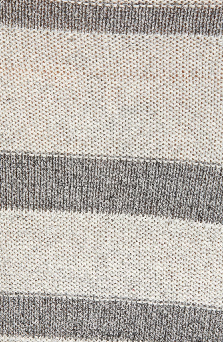 BLDWN Gilpin Stripe Linen Blend Crewneck Sweater, Alternate, color, 