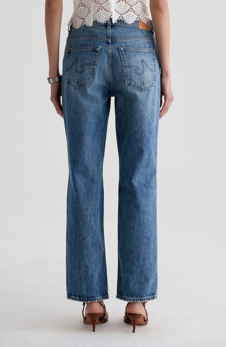 AG Brinley Mid Rise Straight Leg Jeans, Alternate, color, Reserva