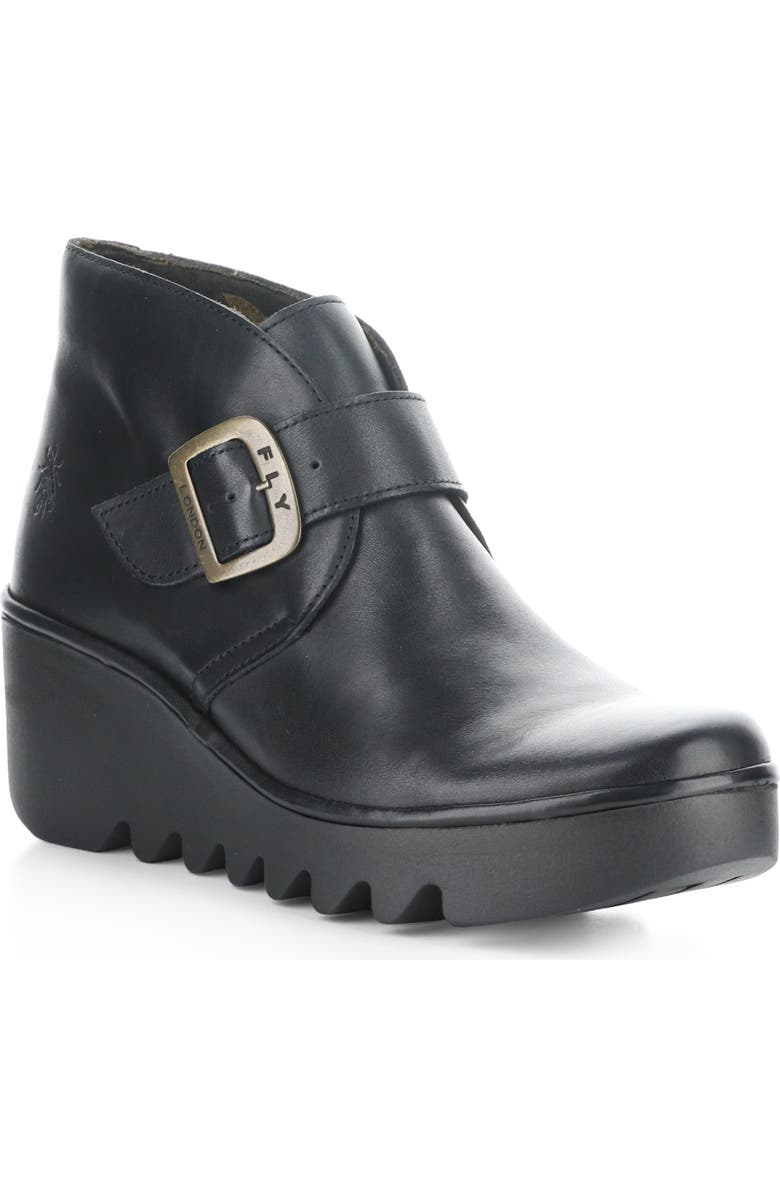 Fly London Birt Wedge Bootie, Main, color,