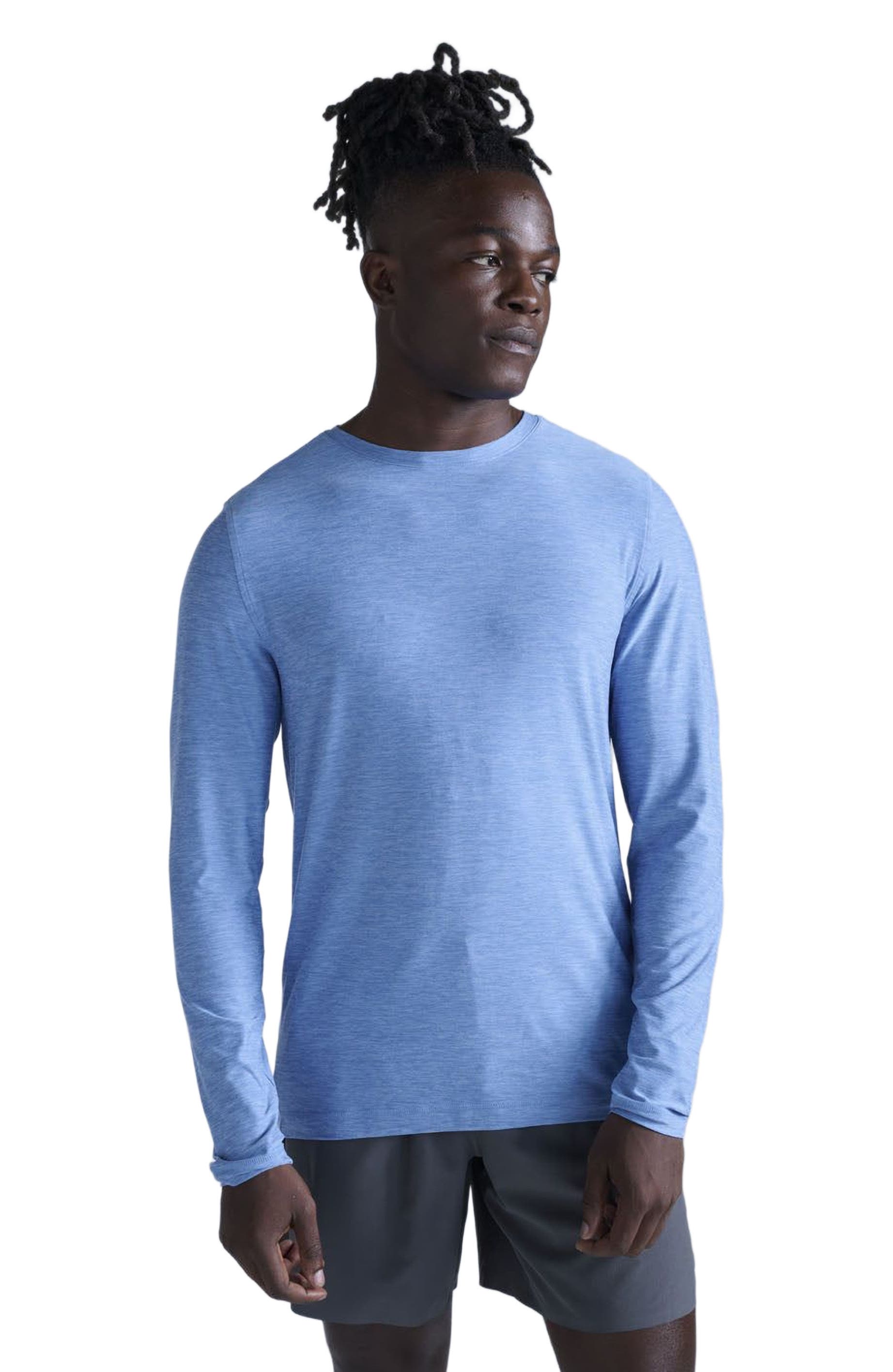 2xu Signature Long Sleeve Tee In Blue