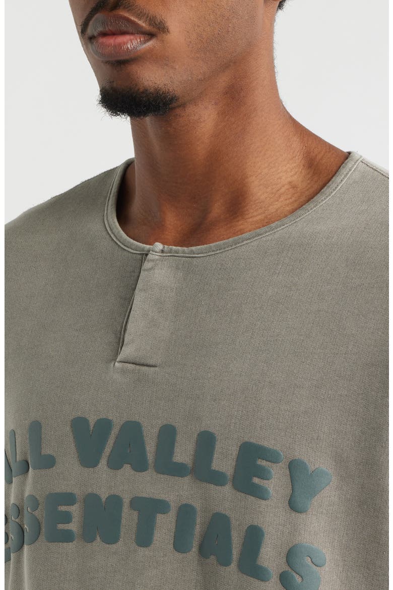 Graphic Henley Sweatshirt, Alternate, color, WASHED SEAL