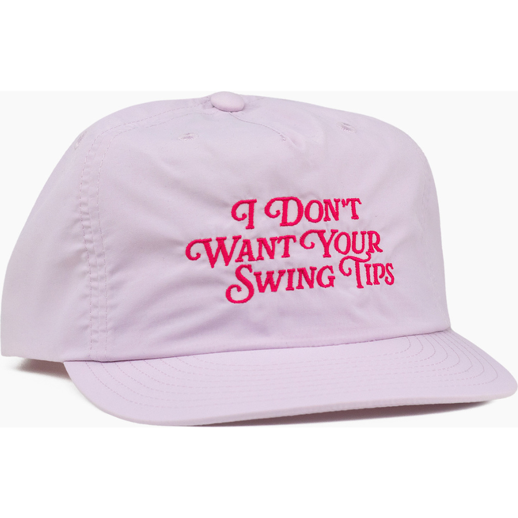 Sierra Madre Golf I Don't Want Your Swing Tips Hat In Purple
