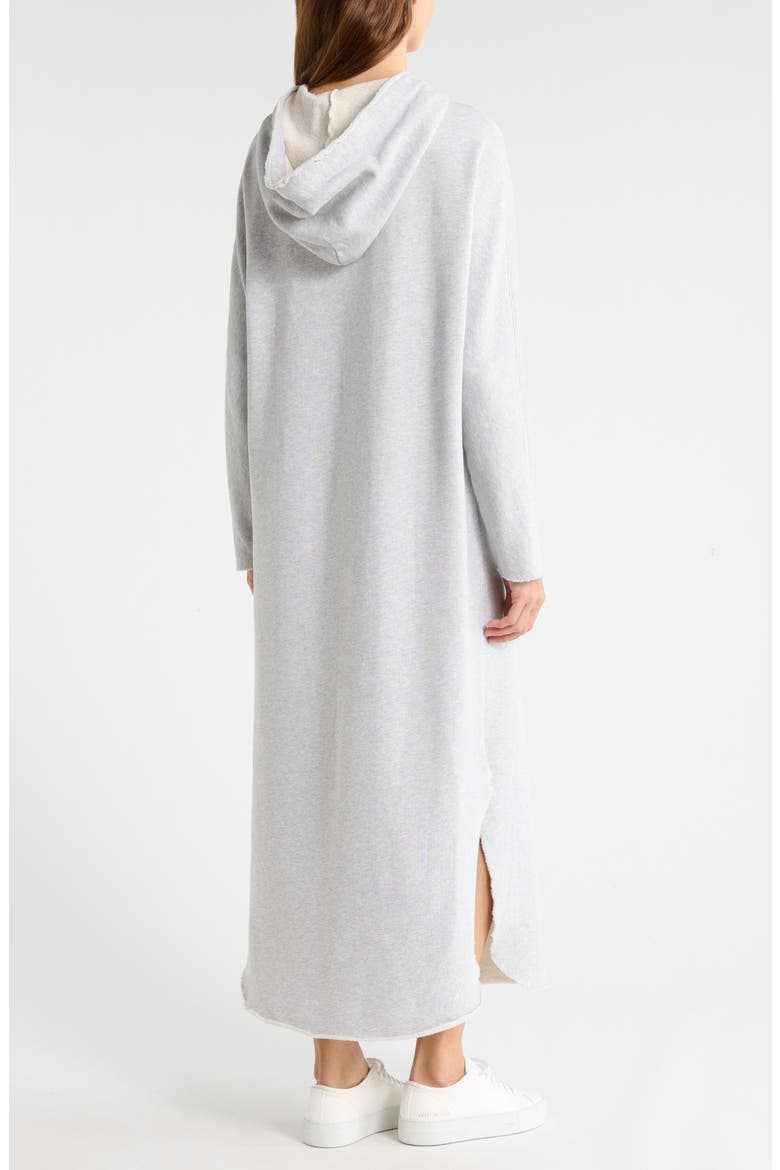 James Long Sleeve Hoodie Dress, Alternate, color, GRAY MELANGE