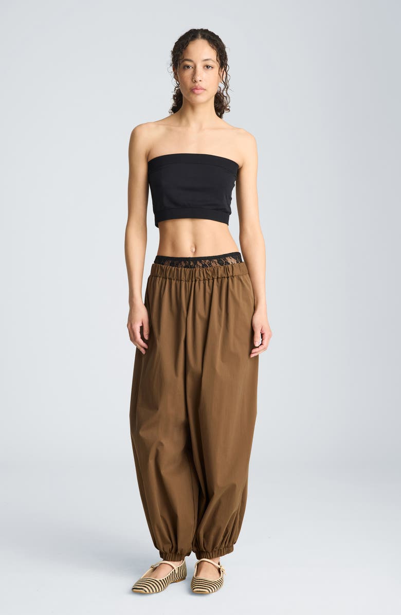 Kenneth Cole Pull-On Balloon Pants, Alternate, color, Brunette