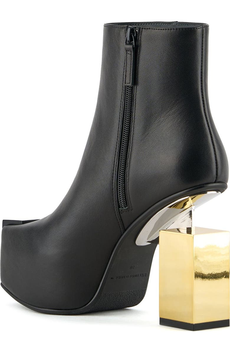 United Nude Cubist Bootie, Alternate, color, Black