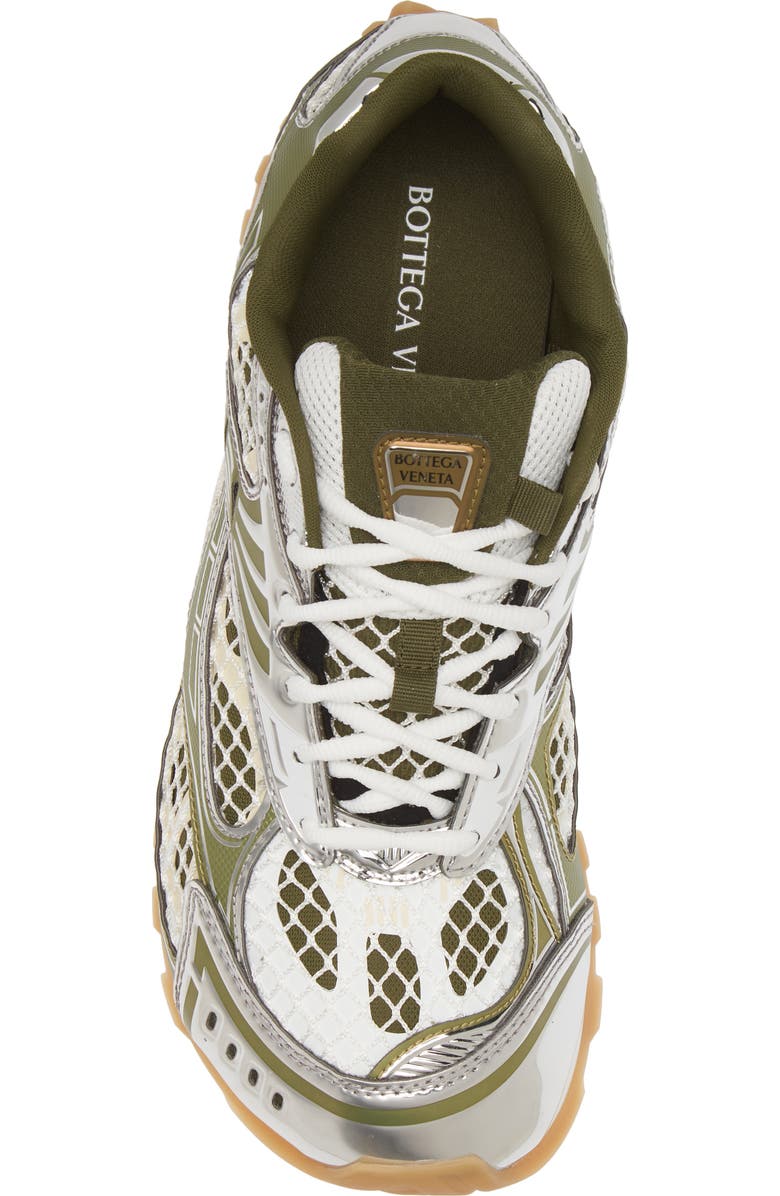 Bottega Veneta Orbit Low Top Sneaker, Alternate, color, 2848 Mud/White
