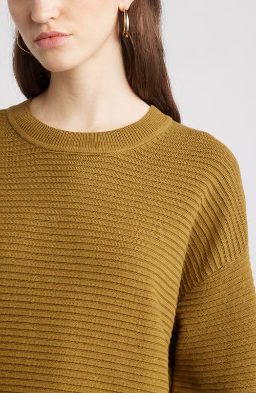 Nordstrom Cotton & Cashmere Ottoman Sweater In Brown
