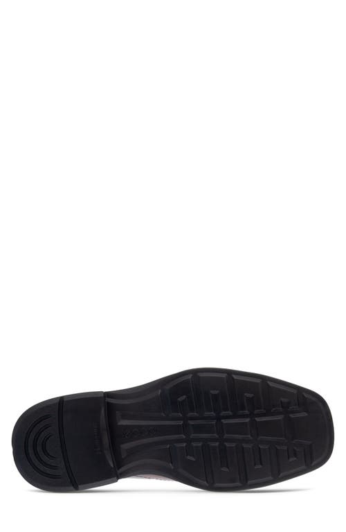 Ecco Helsinki 2.0 Mens Leather Square Toe Loafers In Cognac