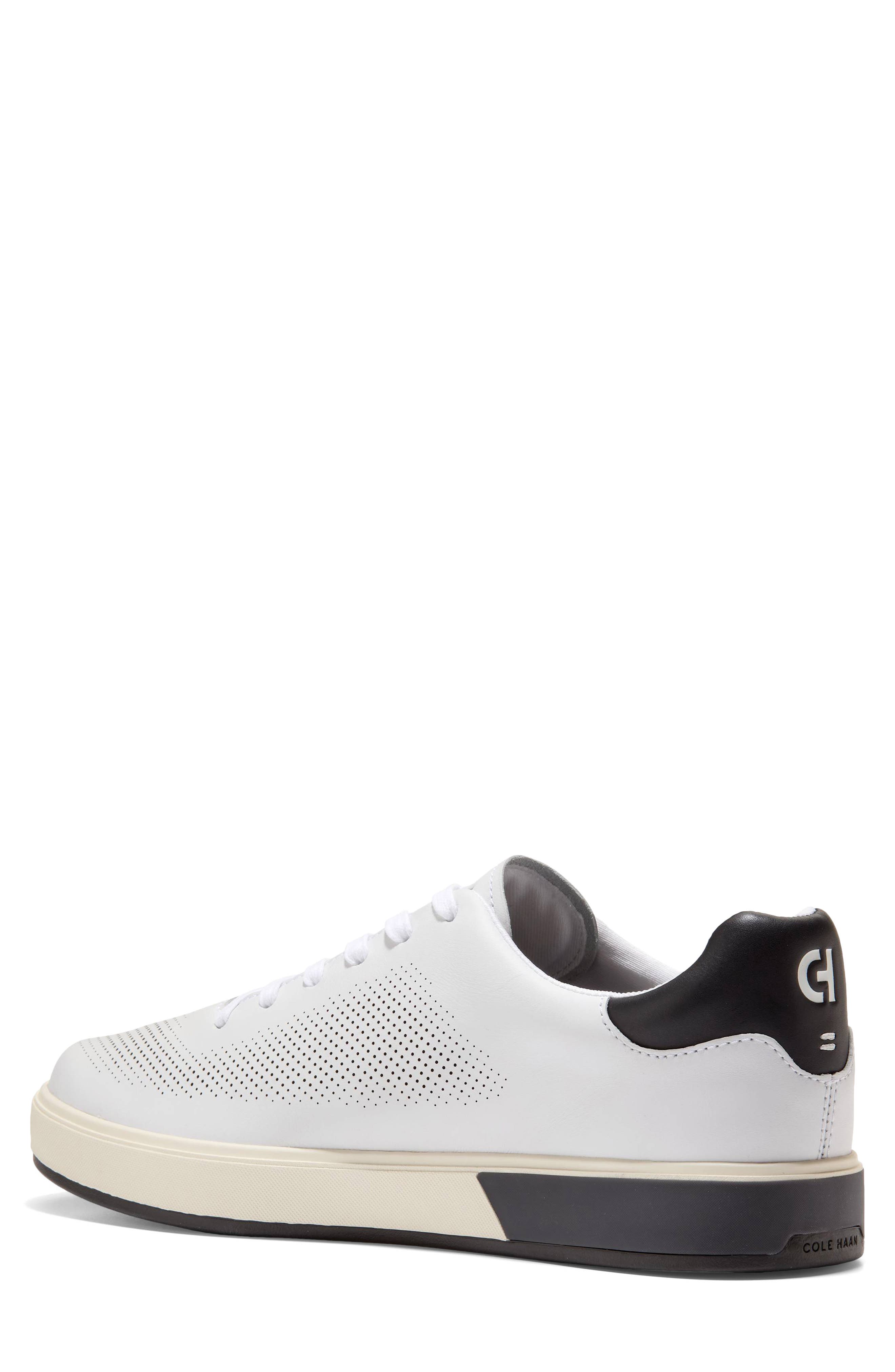 GrandPro Angleace Sneaker, Alternate, color, WHITE/ BLACK/ NICOTINE
