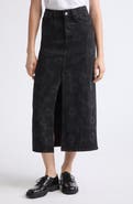 Marimekko Kustma Uniko Mari Denim Midi Skirt
