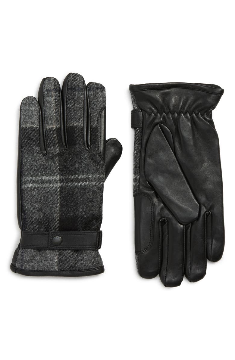 Barbour Newbrough Gloves, Main, color, 