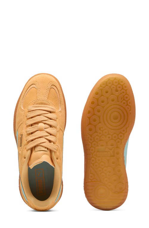 Puma Palermo Moda Xtra Gum Rubber Sneaker In Almost Apricot-safe Lake