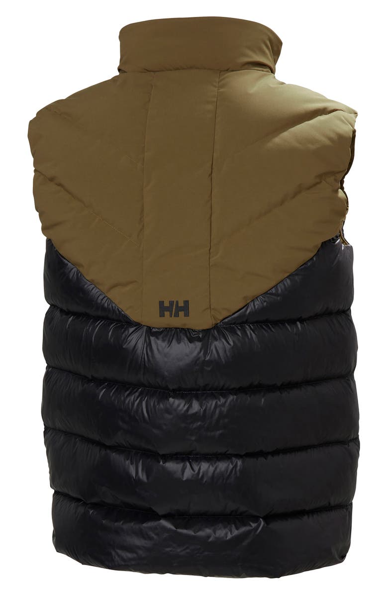 Helly Hansen Village Water Repellent 600 Fill Power Down Vest, Alternate, color, Sepia