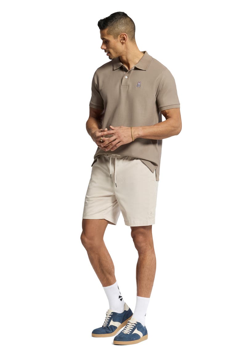 Willis Stretch Twill Drawstring Shorts, Alternate, color, NATURAL LINEN