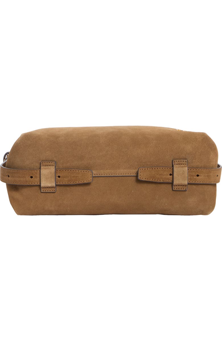 rag & bone Fulton Suede Shoulder Bag, Alternate, color, Golden Brown