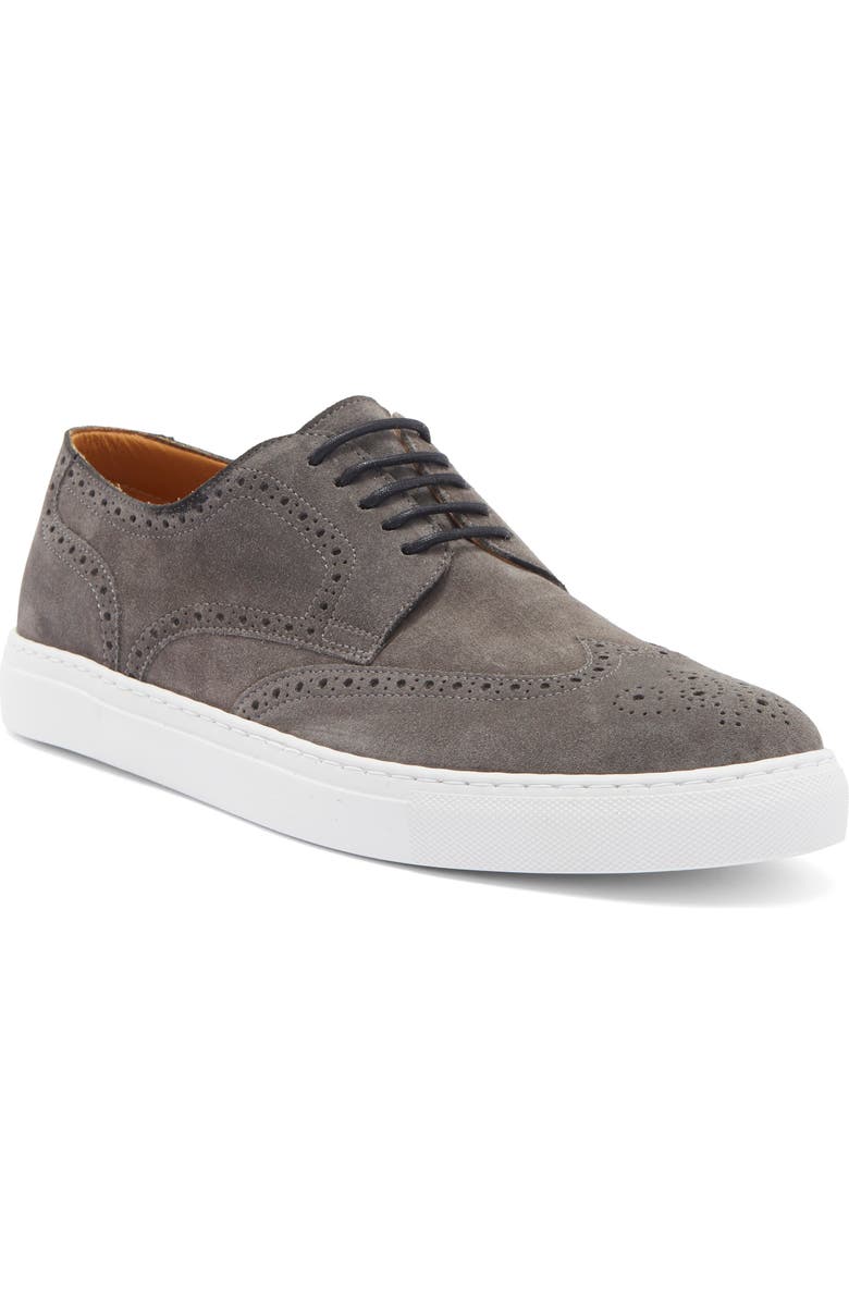 Magnanni Albert Suede Sneaker, Main, color,