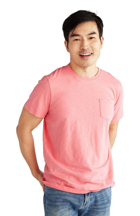 Adult Slub Pocket Tee (Unisex Fit)