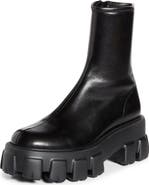 Prada Monolith Lug Sole Bootie