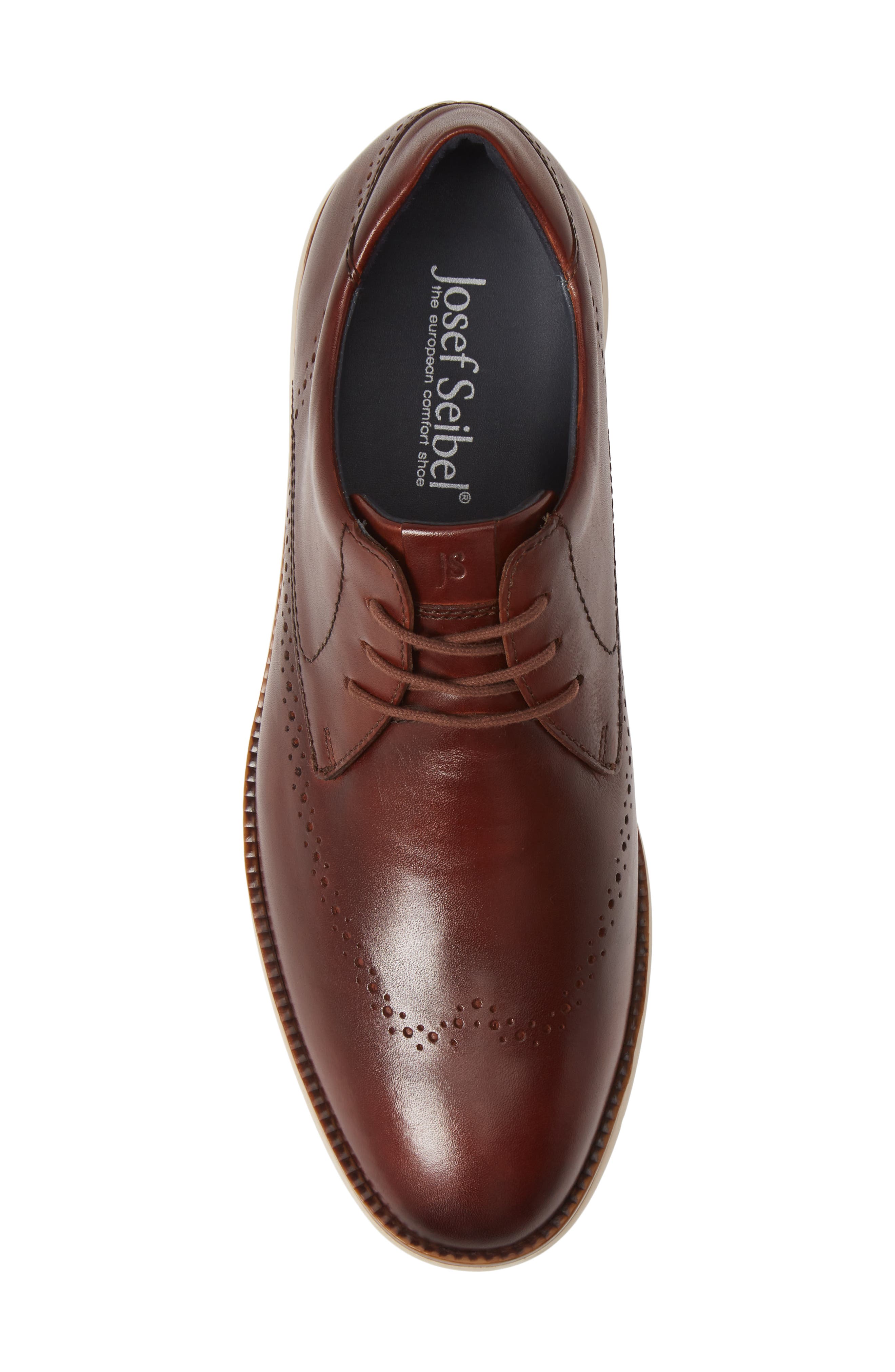 Tyler Wingtip, Alternate, color, COGNAC LEATHER