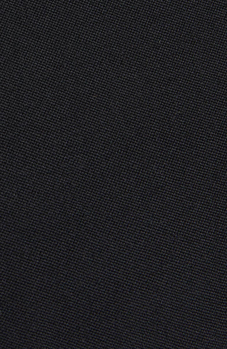 Balmain 8-Button Cotton Grain de Poudre Shorts, Alternate, color,